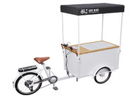 ثلاث عجلات الآيس كريم دراجة عربة مع الغذاء الصف مضخة المياه الآمنة