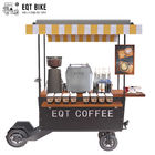 EQT متعددة الوظائف سكوتر عربة القهوة المتنقلة للأعمال التجارية في الشوارع