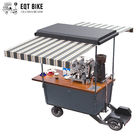 EQT Street Vending Carts OEM Beer Electric Food Cart إطار معدني