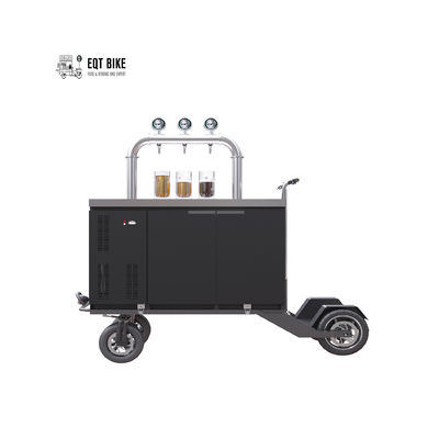 مزدوجة ثلاثية الصنابير دراجة البيرة عربة التحكم في درجة الحرارة الرقمية